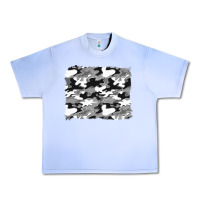 Grape Ice black and white camouflage background Urban Heavy Tee - Artiststas