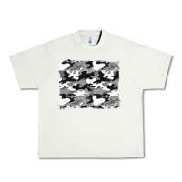 Pistachio black and white camouflage background Urban Heavy Tee - Artiststas