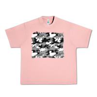 Salmon black and white camouflage background Urban Heavy Tee - Artiststas