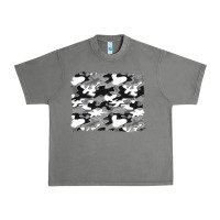 Tornado black and white camouflage background Urban Heavy Tee - Artiststas