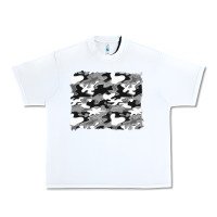 White black and white camouflage background Urban Heavy Tee - Artiststas