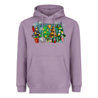 Christmas Trees With Volleyball Heavyweight Hoodie | Teevron