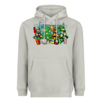 Moon Dust christmas trees with volleyball Heavyweight Hoodie - Zillion Design Studio