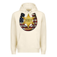 Tofu sheriff american flag Premium Hoodie - JahusDesignShop