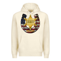 Sandshell sheriff american flag Premium Hoodie - JahusDesignShop