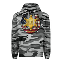 Slate Camo sheriff american flag Premium Hoodie - JahusDesignShop