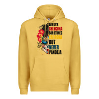 Antique Gold always chingona sugar skull Premium Hoodie - BundleAndBundleShop