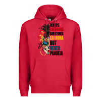 Cardinal always chingona sugar skull Premium Hoodie - BundleAndBundleShop