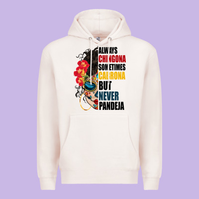 Always Chingona Sugar Skull Premium Hoodie Designed By Bundleandbundleshop