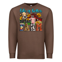 Chestnut life is better on the farm Premium Sweatshirt - Zillion Design Studio