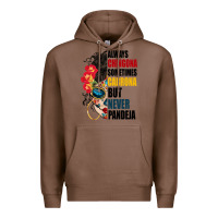 Chestnut always chingona sugar skull Premium Hoodie - BundleAndBundleShop