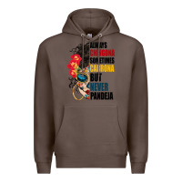 Coffee always chingona sugar skull Premium Hoodie - BundleAndBundleShop