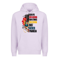 Lilac always chingona sugar skull Premium Hoodie - BundleAndBundleShop