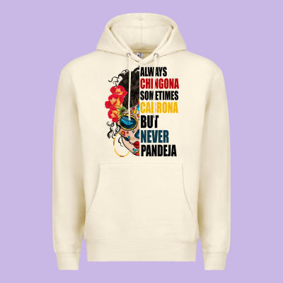Always Chingona Sugar Skull Premium Hoodie Designed By Bundleandbundleshop