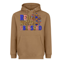 Toasted Coconut red white and blessed Heavyweight Hoodie - texasbilliewilder
