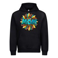 Black sunflower mom leopard Urban Hoodie - Artiststas
