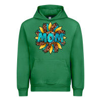 Emerald sunflower mom leopard Urban Hoodie - Artiststas