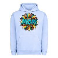 Pigment Grape Ice sunflower mom leopard Urban Hoodie - Artiststas