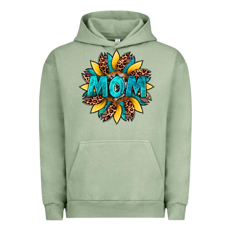 Sunflower Mom Leopard Urban Hoodie by Artiststas | Teevron