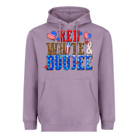 Lavender red white and boujee billie wilder Heavyweight Hoodie - texasbilliewilder