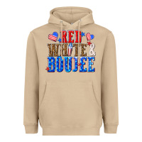 Mushroom red white and boujee billie wilder Heavyweight Hoodie - texasbilliewilder