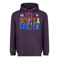 Plum red white and boujee billie wilder Heavyweight Hoodie - texasbilliewilder