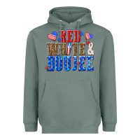 Sage red white and boujee billie wilder Heavyweight Hoodie - texasbilliewilder