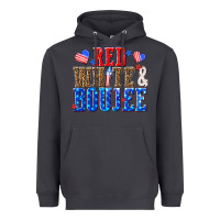 Smoke red white and boujee billie wilder Heavyweight Hoodie - texasbilliewilder