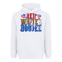 White red white and boujee billie wilder Heavyweight Hoodie - texasbilliewilder