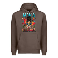 Coffee mama chingona Premium Hoodie - BundleAndBundleShop
