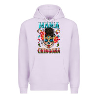 Lilac mama chingona Premium Hoodie - BundleAndBundleShop
