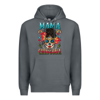 Rock mama chingona Premium Hoodie - BundleAndBundleShop