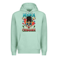 Seafoam mama chingona Premium Hoodie - BundleAndBundleShop