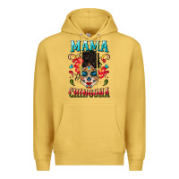 Antique Gold mama chingona Premium Hoodie - BundleAndBundleShop