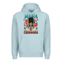 Blue Mist mama chingona Premium Hoodie - BundleAndBundleShop