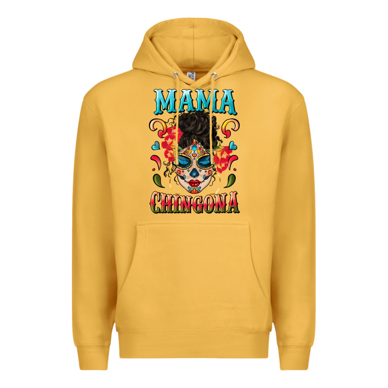 Mama Chingona Premium Hoodie by BundleAndBundleShop | Teevron