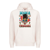 Pale Pink mama chingona Premium Hoodie - BundleAndBundleShop
