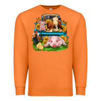 Carrot farm truck animals Premium Sweatshirt - Zillion Design Studio