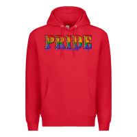 Red pride lgbtq glitter Premium Hoodie - Artiststas
