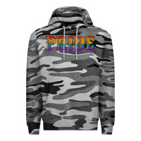 Slate Camo pride lgbtq glitter Premium Hoodie - Artiststas