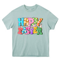 Arona Happy Easter Heavy Core Tee - CowhideDigitalArt