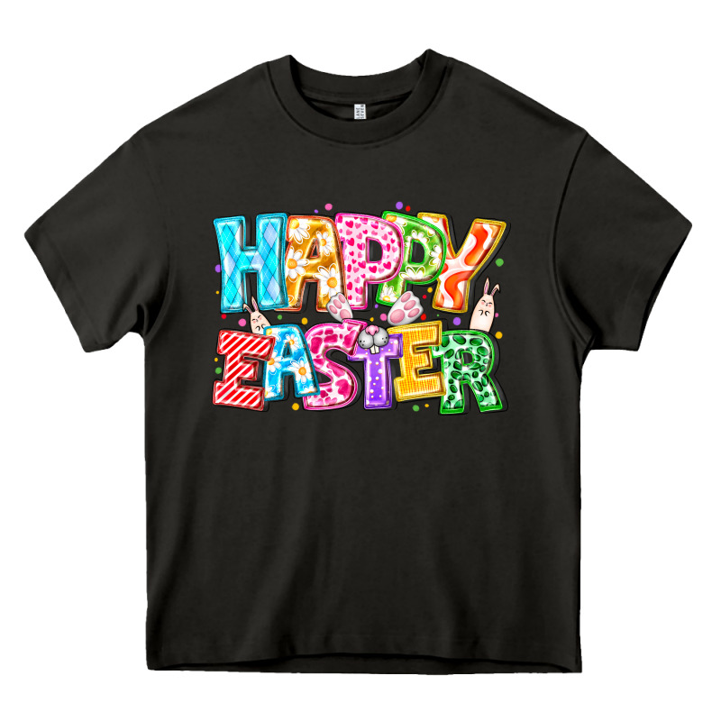 Happy Easter Heavy Core Tee by CowhideDigitalArt | Teevron