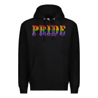 Black pride lgbtq glitter Premium Hoodie - Artiststas