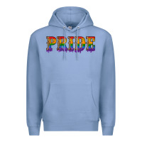 Colony Blue pride lgbtq glitter Premium Hoodie - Artiststas