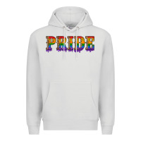 Dove Grey pride lgbtq glitter Premium Hoodie - Artiststas