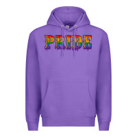 Purple pride lgbtq glitter Premium Hoodie - Artiststas