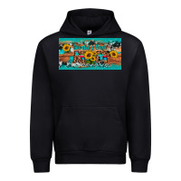 Black world's best mom sunflower license plate Urban Hoodie - Artiststas