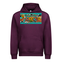 Mauve Wine world's best mom sunflower license plate Urban Hoodie - Artiststas