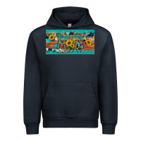 Navy world's best mom sunflower license plate Urban Hoodie - Artiststas