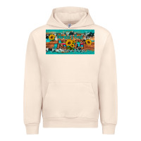 Sandshell world's best mom sunflower license plate Urban Hoodie - Artiststas